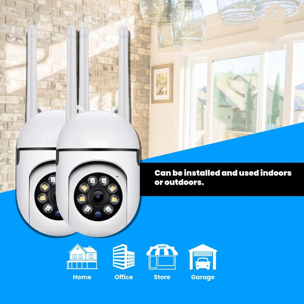 Wireless Home Security Camera 5G ,1080P Security Cameras Indoor with Motion Detection Wifi Night Vision Surveillance Camera ,2-Way Audio Camera with 32G Memory Card