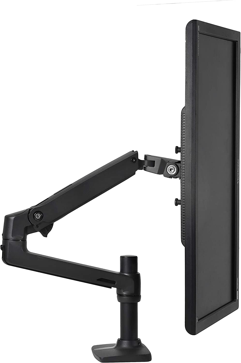 – LX Monitor Arm, Single Monitor Desk Mount – Fits Flat Curved Ultrawide Computer Monitors up to 34 Inches, 7 to 25 Lbs, VESA 75X75Mm or 100X100Mm – Matte Black