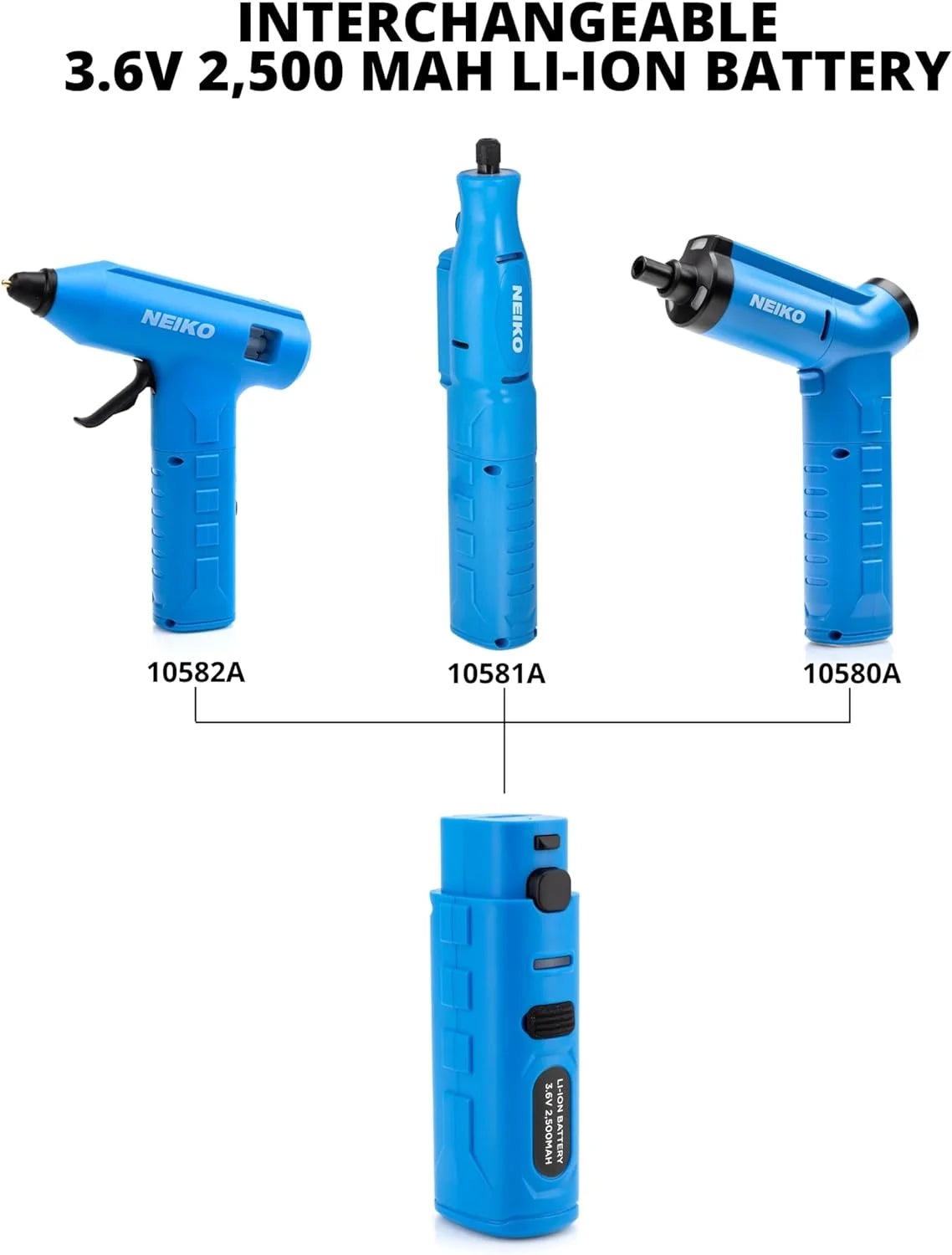10581A Cordless Rotary Tool Kit, 46 Piece 3.6V Electric Engraving Pen, 1/8" Collet Rechargeable Mini Grinder, Handheld Mini Sander, 44Pc Power Rotary Tools Accessory Kit, Quick Change