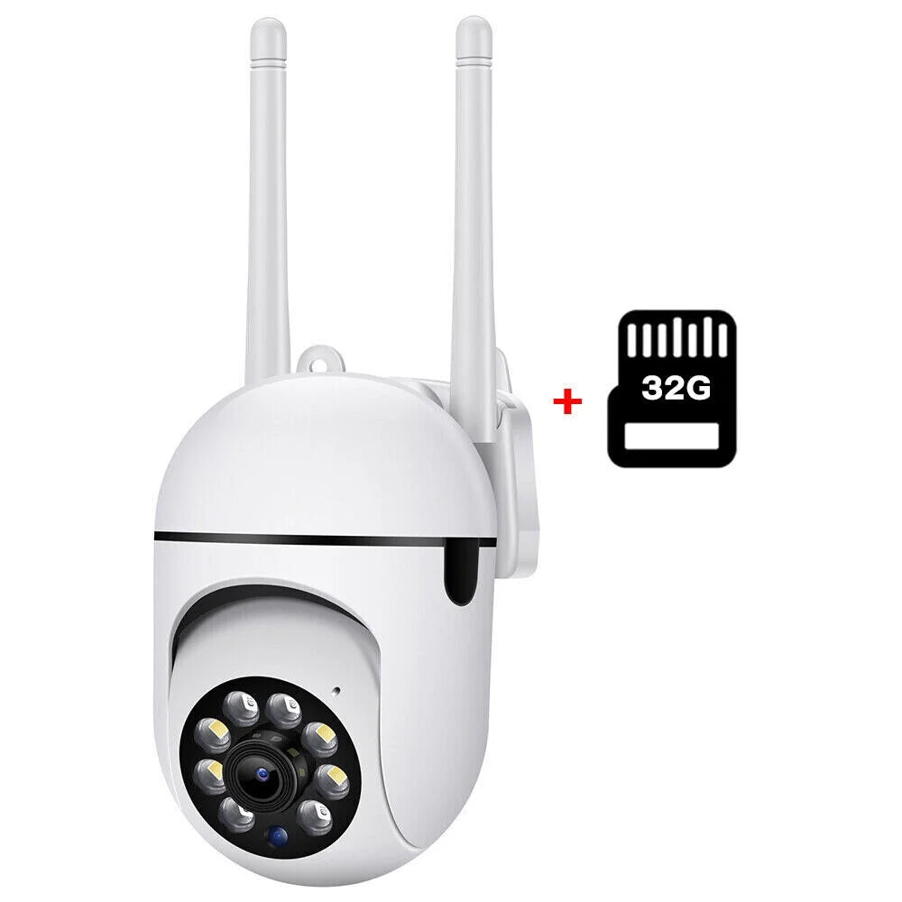 Wireless Home Security Camera 5G ,1080P Security Cameras Indoor with Motion Detection Wifi Night Vision Surveillance Camera ,2-Way Audio Camera with 32G Memory Card