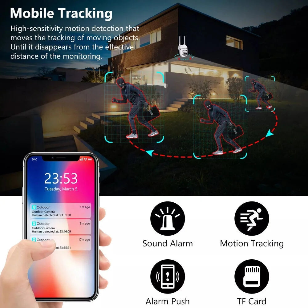 Wireless Home Security Camera 5G ,1080P Security Cameras Indoor with Motion Detection Wifi Night Vision Surveillance Camera ,2-Way Audio Camera with 32G Memory Card