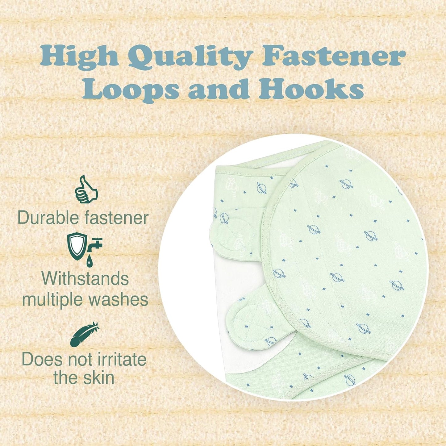 Swaddles for Newborns โ 3-Pack Infant Swaddles 0-3 Months โ Adjustable Newborn Swaddle Sleep Sack โ Soft Organic Cotton Baby Wrap for Safe & Cozy Sleep