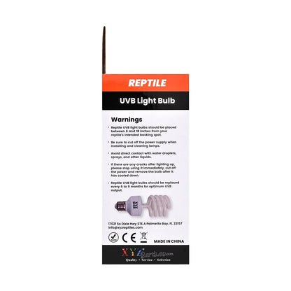 Reptile UVB Light Bulb 5.0