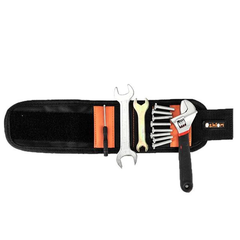Magnetic Wristband, Perfect Stocking Stuffers for Men, Tool Belt Magnetic Wristband for Holding Screws, Nails, Drill Bits, Cool Gifts Gadgets for Men, Women, Dad, Husband, Carpenters