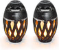 Led Flame Speakers, Flame Torch Atmosphere Speaker Bluetooth 4.2 Wireless Portable Outdoor HD Audio Waterproof Speaker