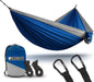 2 Person Portable Hammock - Backpacking to Camping - Double Hammock for Travel & Outdoor
