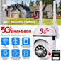 Wireless Home Security Camera 5G ,1080P Security Cameras Indoor with Motion Detection Wifi Night Vision Surveillance Camera ,2-Way Audio Camera with 32G Memory Card