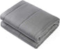 Adult Weighted Blanket Queen Size (15Lbs 60"X80") Heavy Blanket with Premium Glass Beads, (Dark Grey