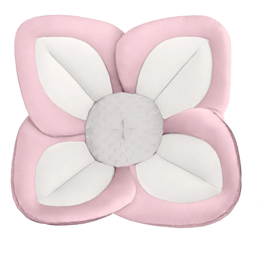 Baby Bath Seat, Baby Bathtub Pad for Newborn Infants to Toddler 0 to 6 Months and Up,Pink
