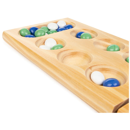 Spin Master Games, Mancala Strategy Board Game with Wood Board, for Ages 8+