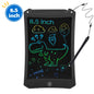 LCD Writing Tablet, 8.5 Inch Reusable Drawing Pad for Kids, Colourful Screen Drawing Tablet Doodle Board W/ Stylus Pen, Toy for 3 4 5 6 7 8 Years Old Kids, Gifts for Kids and Adults, Black