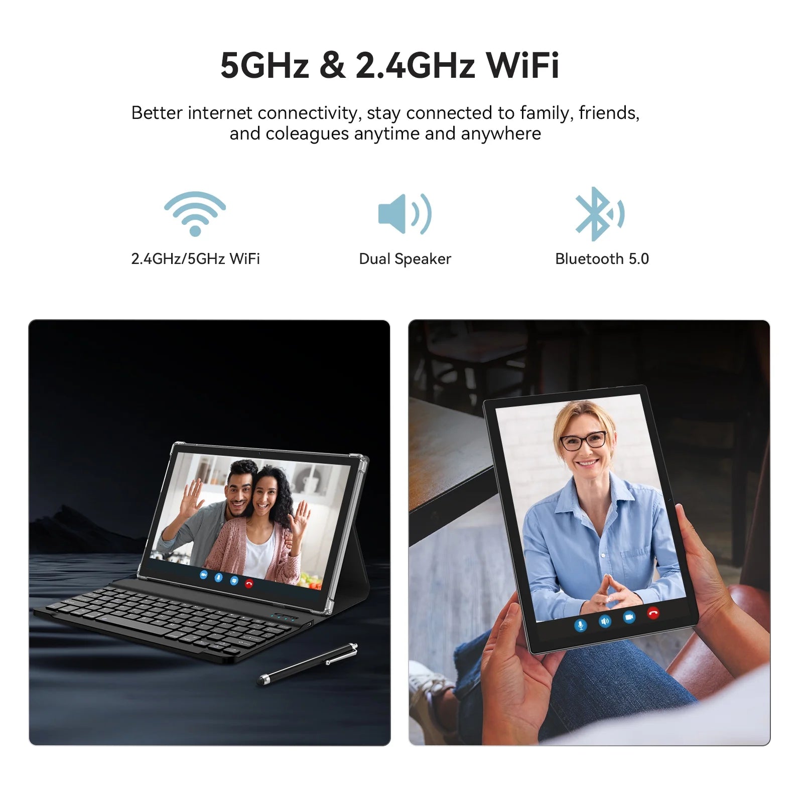 Android 14 Tablet,10 Inch Android Tablet,128Gb+8Gb+1Tb Expand,5G Wifi,Octa-Core,Unisoc T606 Cpu,7000Mah,Bluetooth 5.0,GPS,13MP+8MP Dual Camera,Face Unclock,Hd Display,Touchscreen,Tablet with Keyboard