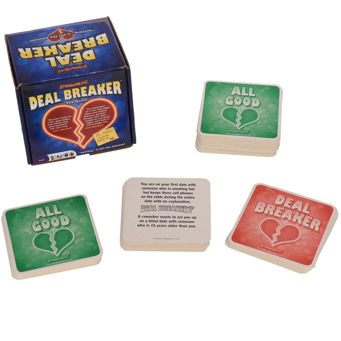 Deal Breaker Adult Card Game for Date Night or Parties, Ages 16+