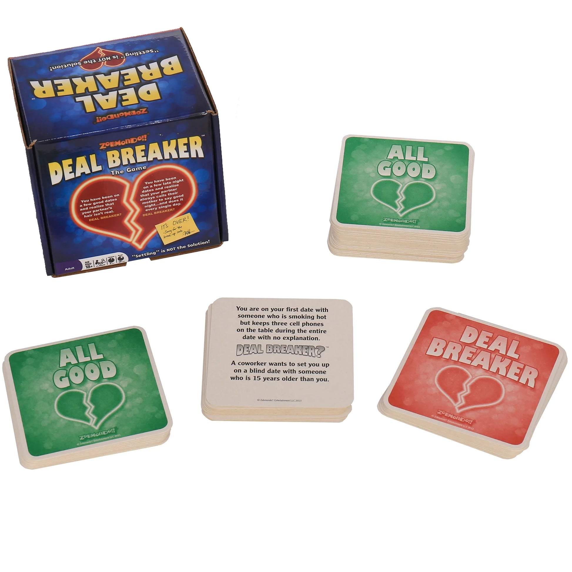 Deal Breaker Adult Card Game for Date Night or Parties, Ages 16+