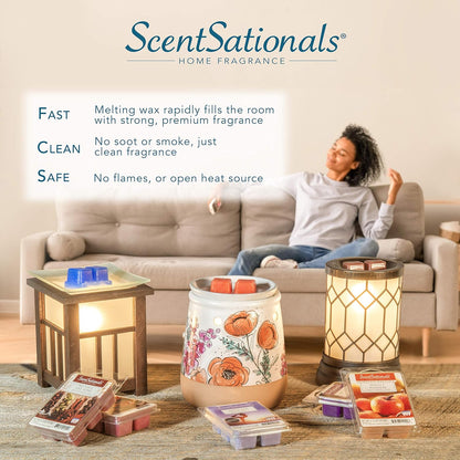 🕯️ ScentSationals Retro Camper Wax Warmer – Vintage Electric Wax Burner with Soft Glow